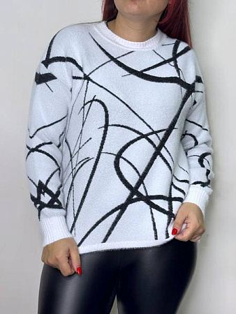 Свитер Kosta 95711 white - делук