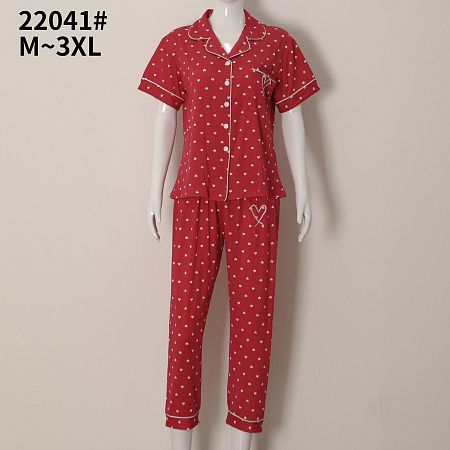 Пижама Brilliant 22041 red - делук