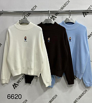 Свитер Met&March 6620 brown - делук