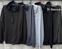 Кофта Спорт Shon S2542 grey - делук