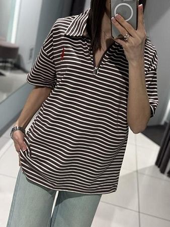 Футболка Comod 8257-2 brown - делук