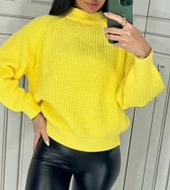 Свитер Lora 4494 yellow - делук