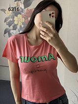 Футболка Fsn 6316 pink - делук