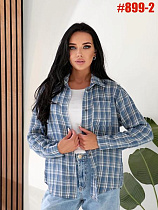 Рубашка Bat 899-2 l.blue - делук