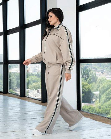 Костюм Спорт Azna Д147 beige - делук