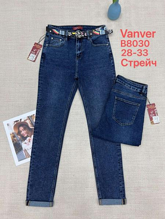 Джинсы Jeans Club B8030 blue - делук