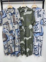 Платье Estima 9010 khaki - делук