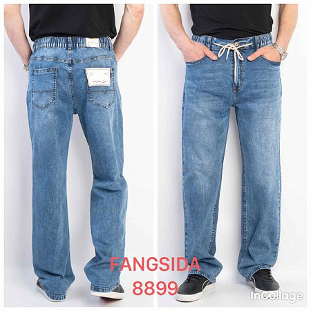 Джинсы God Baron 8899 blue - делук