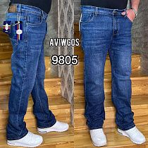 Джинсы God Baron 9805 blue - делук