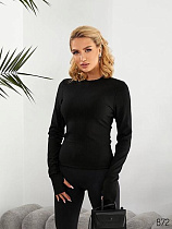 Свитер Loren 872-1 black - делук