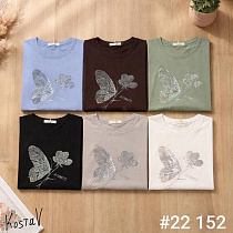 Футболка Kosta 22-152 mix - делук