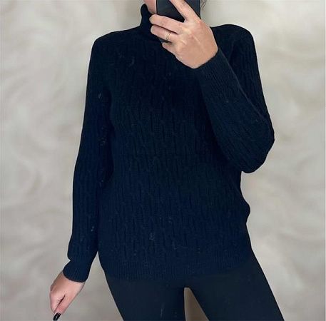 Свитер Levisha 26421 black - делук