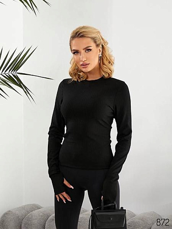 Свитер Loren 872-1 black - делук