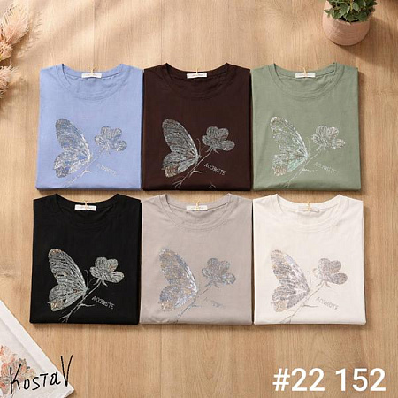 Футболка Kosta 22-152 mix - делук
