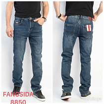 Джинсы Fangsida 8850 blue - делук
