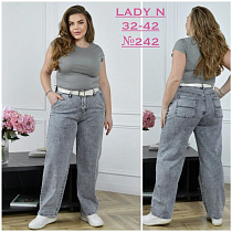 Джинсы Jeans Club 242 l.grey - делук