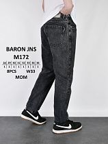 Джинсы God Baron M172 black - делук