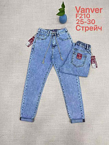 Джинсы Vanver F210 l.blue - делук