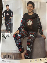 Пижама Disneyopt Kids 4235 black - делук