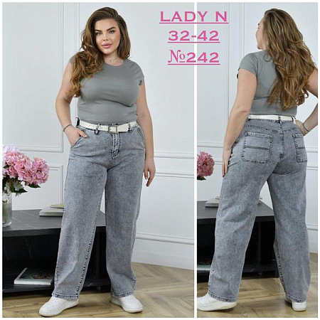 Джинсы Jeans Club 242 l.grey - делук