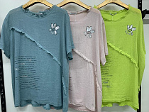 Футболка Dgmd 9588 l.green - делук