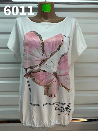 Футболка Gertie 6011 white - делук