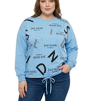 Свитер Fsn 6507 l.blue - делук