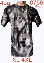 Футболка Надийка ND1228-0756 black - делук