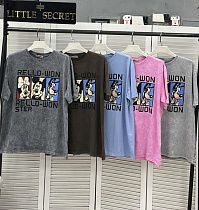 Футболка Little Secret TR15 l.grey - делук