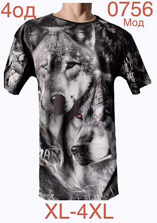 Футболка Надийка ND1228-0756 black - делук