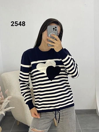 Свитер Fsn 2548 navy - делук