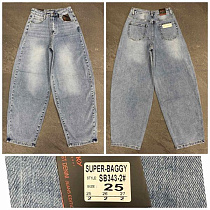 Джинсы Lili SB343-2 l.blue - делук