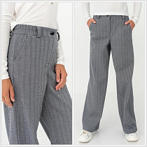 Штаны Moda School 8516 grey - делук