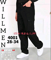 Штаны Maxim Jeans 4001 black - делук