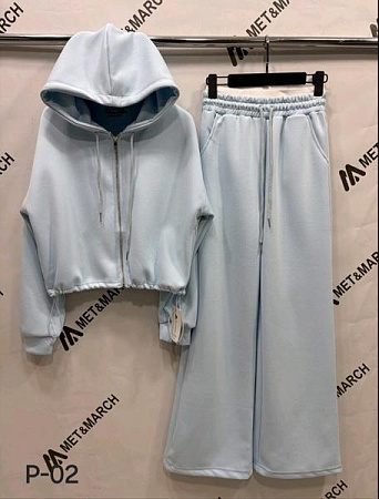 Костюм Спорт Met&March P02 l.blue - делук