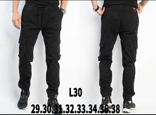 Штаны God Baron L30 black - делук