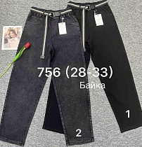 Джинсы Immei 756-2 grey - делук