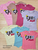 Футболка Miki Maki 0330 l.pink - делук