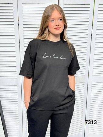 Футболка Mmc Clothes 7313 black - делук