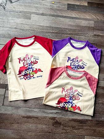 Футболка Фунтик 248 l.beige-red - делук