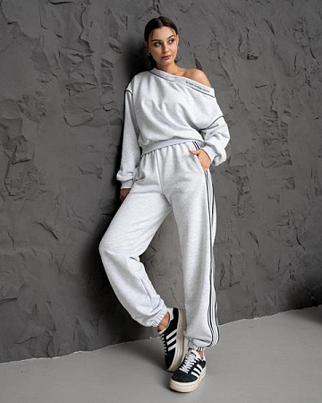 Костюм Спорт Azna ДП179 l.grey - делук