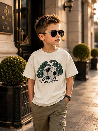 Футболка Major Kids 3708 milk - делук