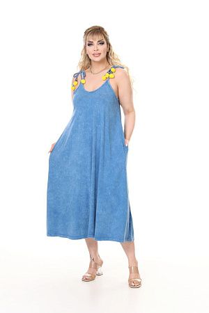 Сарафан Alberk A65 l.blue - делук