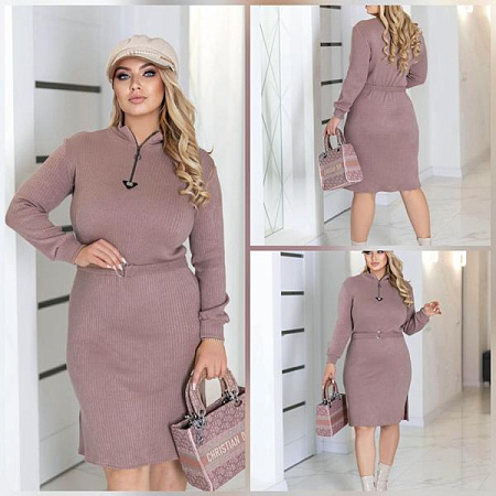 Платье Potok 879 nude - делук