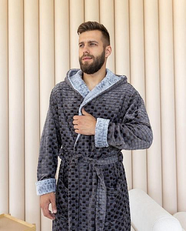 Халат Estima E4 d.grey - делук