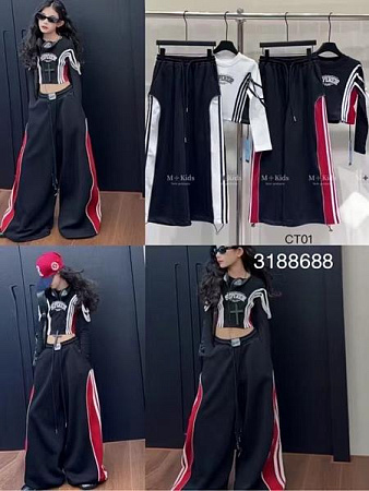 Костюм Спорт Delfinka CT01 black - делук