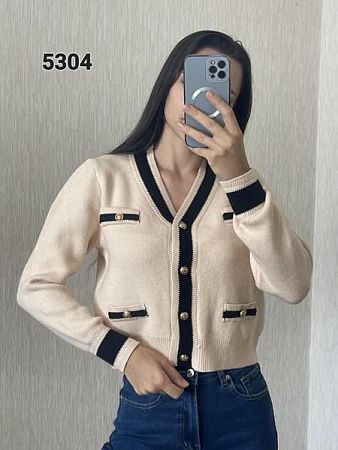 Кофта Fsn 5304 beige - делук