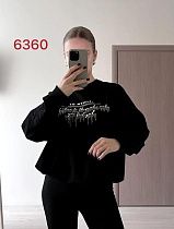 Свитер Fsn 6360 black - делук