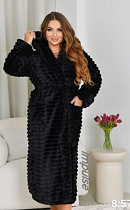 Халат Romeo Life RL793 black - делук