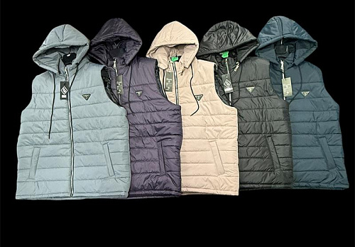 Жилетка Phi Hung P335 black - делук